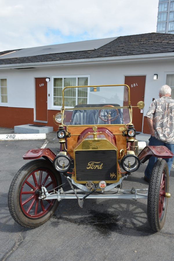 Classic cars on display at East Vancouver’s 2400 Motel