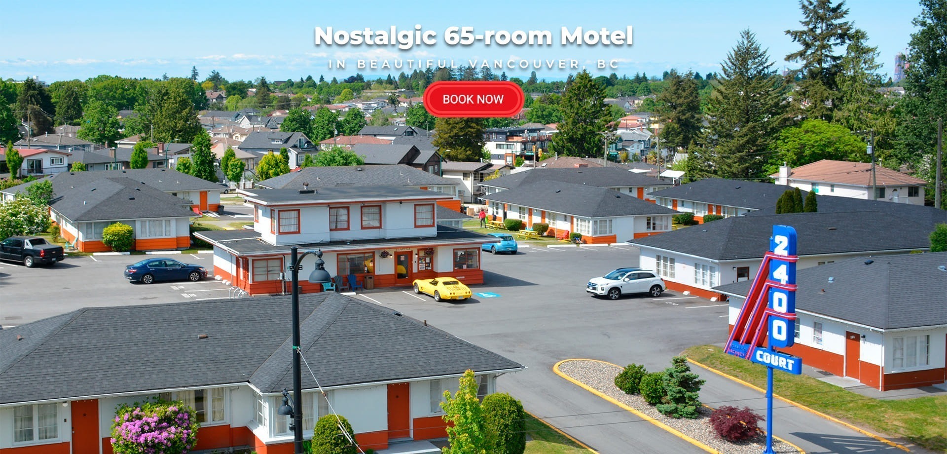 Nostalgic 65-room Motel in Beautiful Vancouver, B.C.