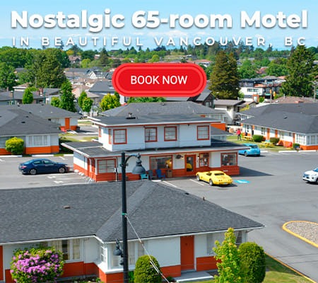 Nostalgic 65-room Motel in Beautiful Vancouver, B.C.