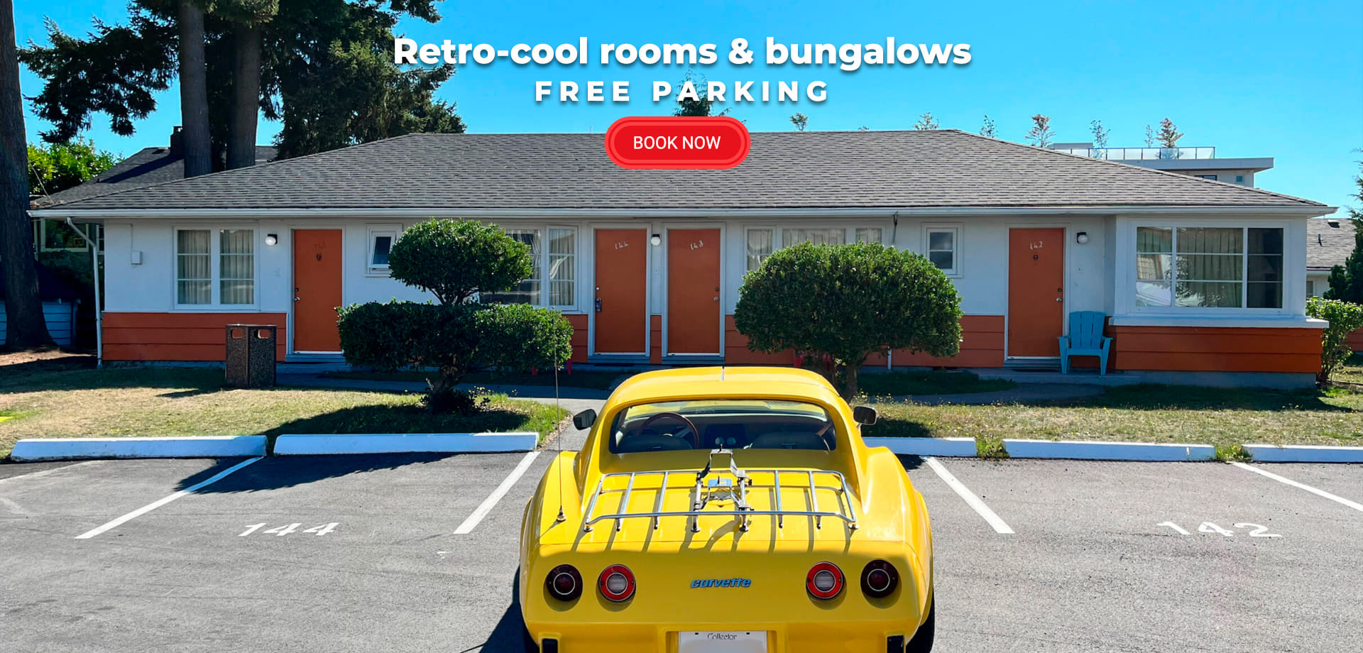 Retro-cool rooms & bungalows FREE PARKING