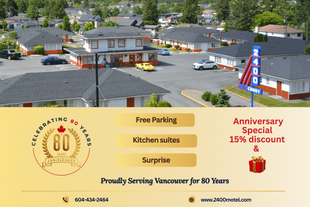 2400 Motel 80th Anniversary Special